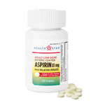 Health Star Low-Dose Aspirin, 81 mg, Tablet - 981-12-HST - LL Medico