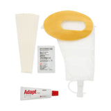 Hollister Female Urinary Pouch Kit, 4.5 Inch Width, 7.5-Inch One-Piece Pouch, Flat, Transparent