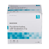 McKesson Povidone-Iodine USP Swabstick, Antiseptic, 1 Count