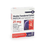 Habitrol Nicotine Transdermal System Patch, Stop Smoking Aid, 21 mg, Step 1 - 14 count - LL Medico