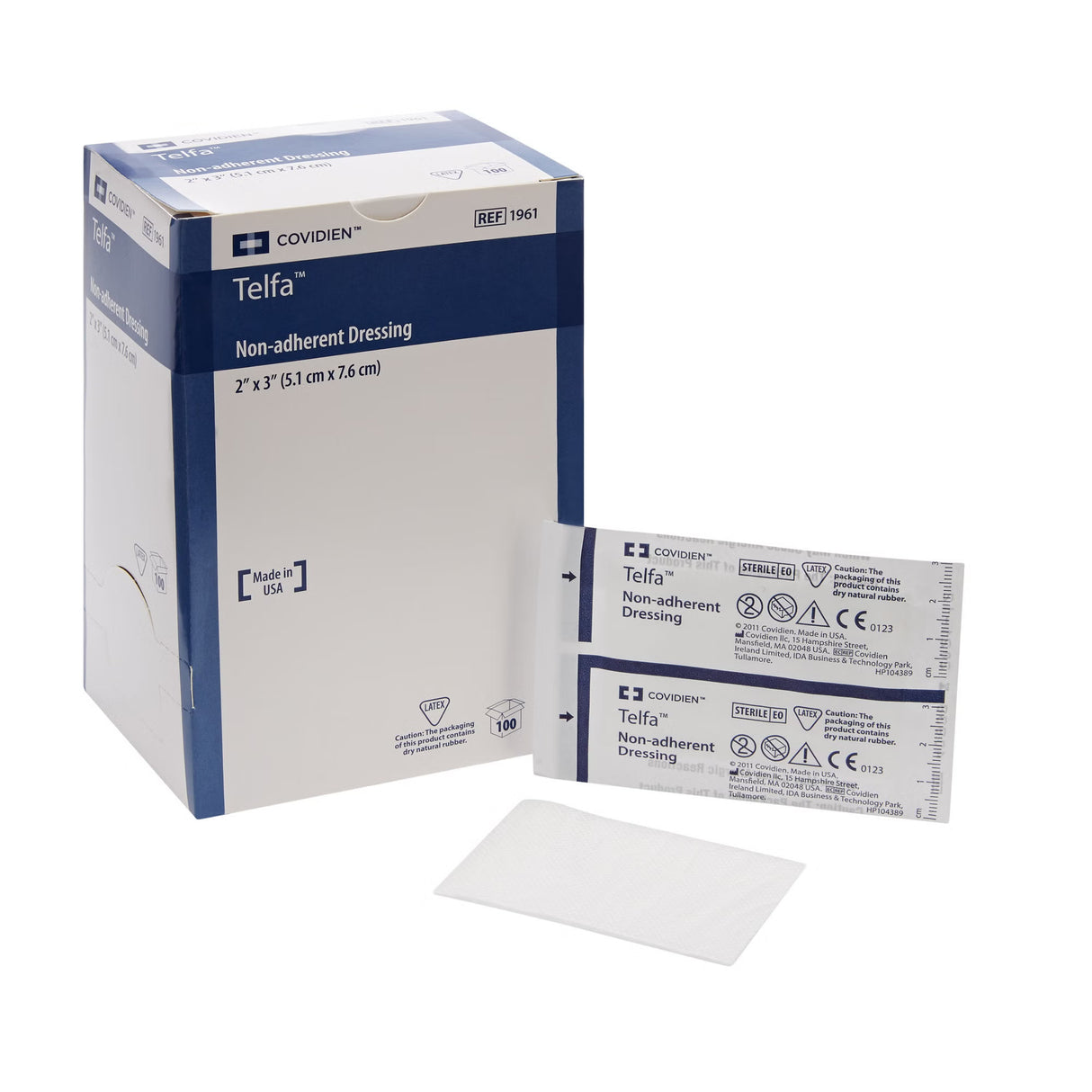 Cardinal Health Telfa Non-Adherent Dressing, 2" x 3" - 1961 - LL Medico