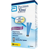 Precision Xtra Blood Glucose Test Strips, 50 Count
