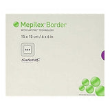 Mepilex Border Flex Adhesive with Border Foam Dressing, 6 x 6 Inch