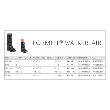 Ossur Equalizer Standard Height Air Walker Walker Boot