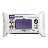 Super Sani-Cloth Germicidal Disinfectant Wipes, Premoistened Surface Disinfectant Cleaner, Soft Pack, Alcohol Scent, Nonsterile, 8.2" x 9.8" - A22480 - LL Medico