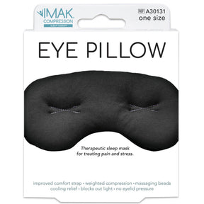 IMAK Eye Pillow Pain Relief Mask, Cold Therapy, ergoBeads, Reusable, One Size Fits Most - A30131 - LL Medico