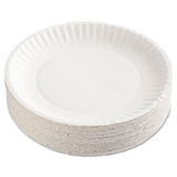 AJM Nature's Own Green Label, Paper Plate, White, Paper - AJMPP9GRAWH - LL Medico