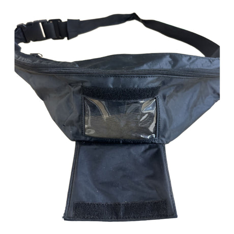 McKesson Feeding Pump Fanny Pack, Black, Fits Most 500 mL Feeding Pumps