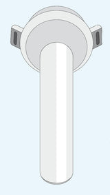 Provox LaryTube, Laryngectomy Tube, Silicone, Non-Sterile, Size 10.5 - ATO7606 - LL Medico