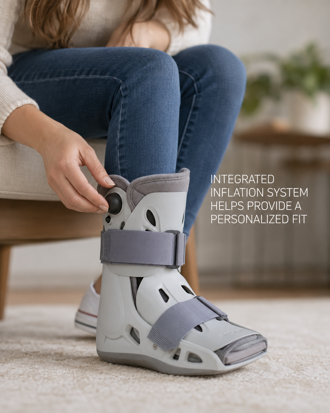 DJO Aircast AirSelect Short Pneumatic Air Walker Boot - 01ES - LL Medico