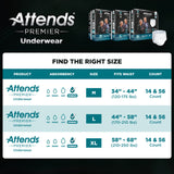Attends Premier Pull-Up Absorbent Underwear