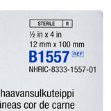 Steri-Strip Skin Closure Strips, Sterile, Nonwoven, Flexible, Tan, 0.5" x 4" - B1557 - LL Medico