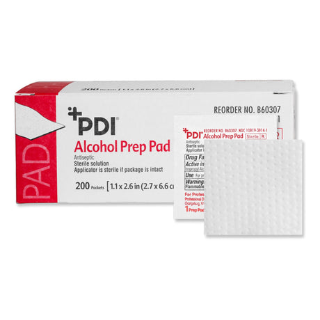 PDI Alcohol Prep Pads, 2" x 2" - B60307 - LL Medico