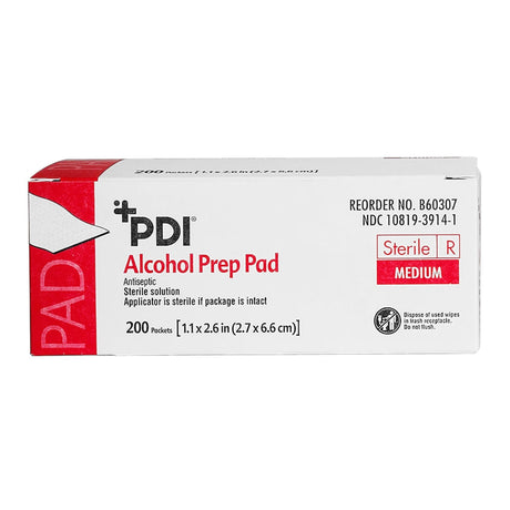 PDI Alcohol Prep Pads, 2" x 2"