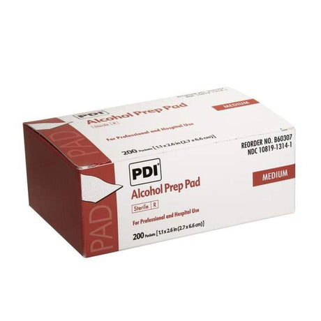 PDI Alcohol Prep Pads, 2" x 2"