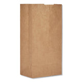General Grocery Bag, Brown Kraft Paper, #4, 3.13 x 5 x 9.75", Standard Duty - BAGGK4500 - LL Medico