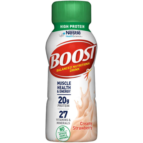 Boost High Protein Nutritional Drink, Creamy Strawberry, 8 oz