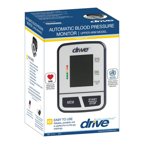 Drive Economy Automatic Blood Pressure Monitor, Upper Arm, Medium Cuff