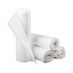 McKesson Trash Bag, Extra Heavy Duty, Clear, 16 gal, 0.7 mil, 24 x 32", Star Seal Bottom, Coreless Roll - BR2432MDC - LL Medico