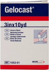 Gelocast Unna Boot, Zinc Oxide & Calamine, Tan, Cotton, Non-Sterile, 3" x 10 yd - BSN01052 - LL Medico