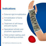 Delta-Cast Prints Cast Tape, Camouflage Print, 3" x 12', Polyester - BSN4003 - LL Medico