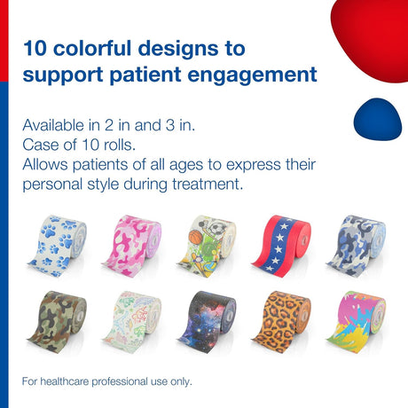 Delta-Cast Prints Cast Tape, Camouflage Print, 3" x 12', Polyester - BSN4003 - LL Medico