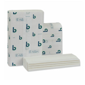 Boardwalk Multi-Fold Paper Towel, White, Paper, 9 x 9.5" - BWK6204 - LL Medico