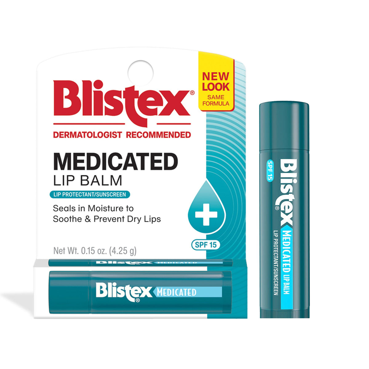 Blistex Medicated Lip Balm SPF 15, 0.15 oz