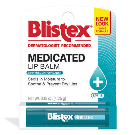 Blistex Medicated Lip Balm SPF 15, 0.15 oz