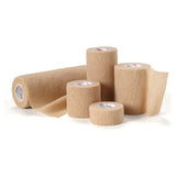 Cardinal Health Self-Adherent Cohesive Bandage, Tan, 3" x 5 yd, Latex, Nonsterile, Standard Compression - CAH35 - LL Medico