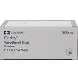 Cardinal Health Curity Oil Emulsion Impregnated Dressing, 3 x 3 Inch