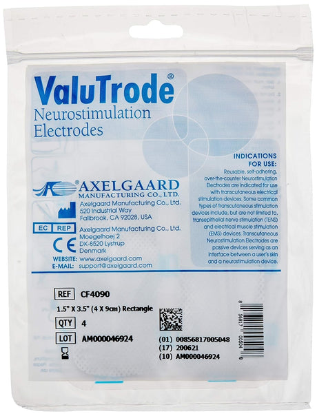 ValuTrode Cloth Electrotherapy Electrode for TENS, NMES & FES Units