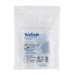 ValuTrode Cloth Electrotherapy Electrode, 2" x 2", 4 Ct