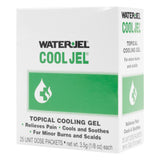 Water Jel Cool Jel, Burn Relief Topical Gel, Tea Tree Oil, Glycerin, 3.5 Gram Packet - CJ25-600.00.000 - LL Medico