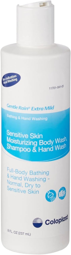 Gentle Rain Extra Mild Scented Shampoo and Body Wash, 8-ounce flip-top bottle
