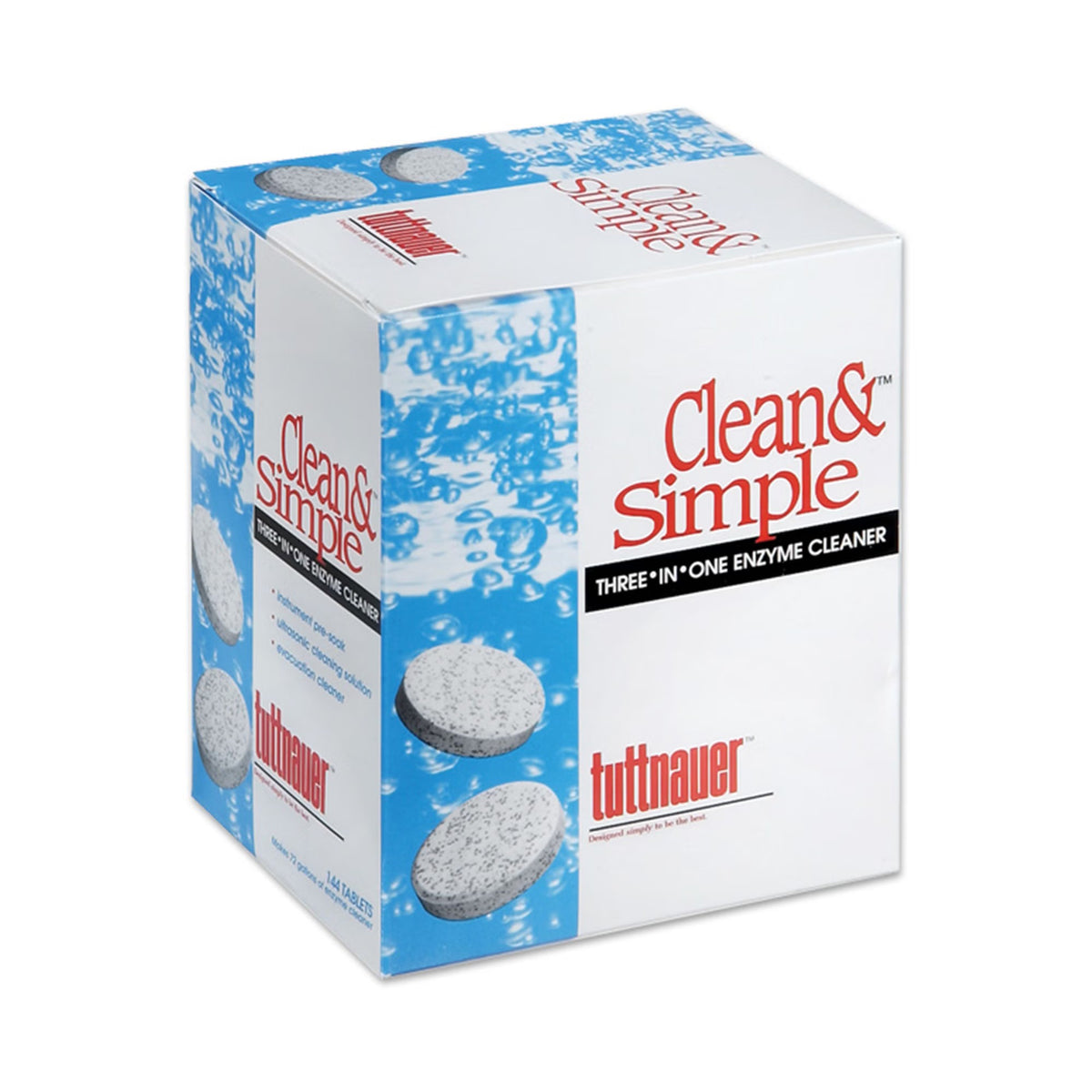 Clean & Simple Ultrasonic Enzymatic Cleaning Tablets - CS0144 - LL Medico