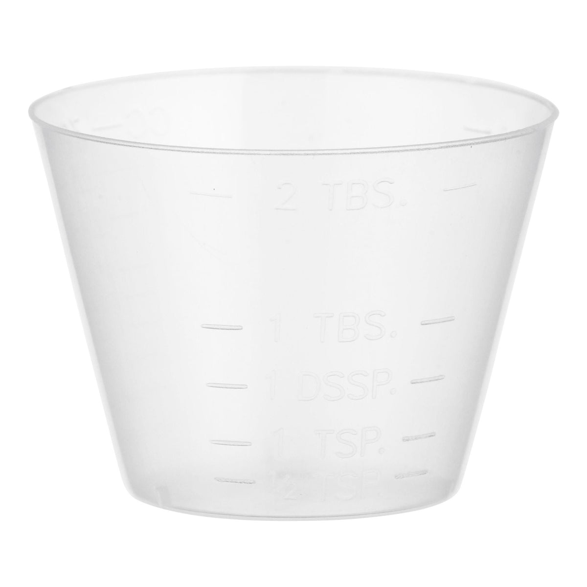CareStock Translucent Medicine Cup, 1 oz, Disposable, NonSterile - CS12146 - LL Medico
