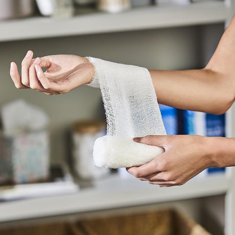 CareStock Sterile Gauze Bandage Roll, Sterile, 4.5 Inch x 4.1 Yard