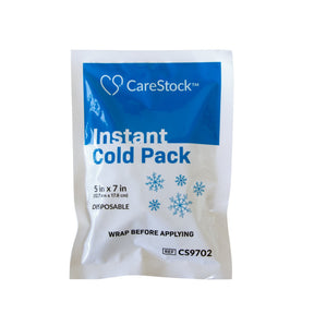 CareStock Instant Cold Pack, Disposable, 5" x 7" - CS9702 - LL Medico