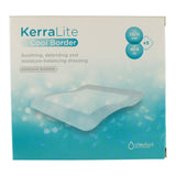 KerraLite Cool Border, Hydrogel Wound Dressing Sheet, Clear, Hydrogel, Sterile, 4 x 4" - CWL1008-Carton - LL Medico