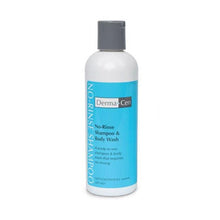 DermaCen No-Rinse Shampoo & Body Wash, Light Scent, 8.5 oz