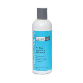 DermaCen No-Rinse Shampoo & Body Wash, Light Scent, 8.5 oz