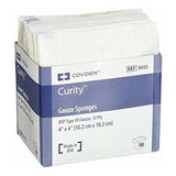 Curity Sterile USP Type VII Gauze Sponge, 4 x 4 Inch, 12-Ply