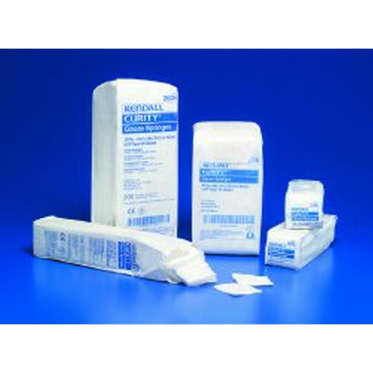 Curity Sterile USP Type VII Gauze Sponge, 3 x 3 Inch, 12-Ply