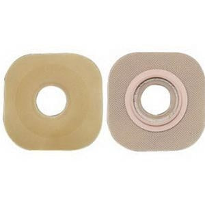 Hollister FlexWear Two-Piece Skin Barrier, Floating Flange, Pre-Cut, 57 mm Flange, without Tape - 16407-Box - LL Medico