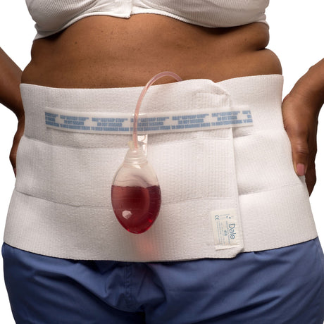 Dale Abdominal Binder with EasyGrip Strip, 3 Panel, 30-45 Inch Waist