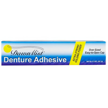 DawnMist Denture Adhesive Cream, Extra-Strong Holding Power