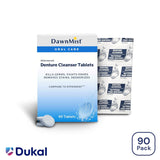 DawnMist Effervescent Denture Cleanser Tablets, Box of 90