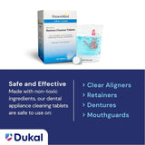 DawnMist Effervescent Denture Cleanser Tablets, Box of 90