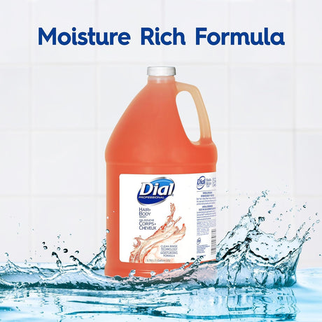 Dial Professional Hair + Body Wash, 1 Gallon Jug